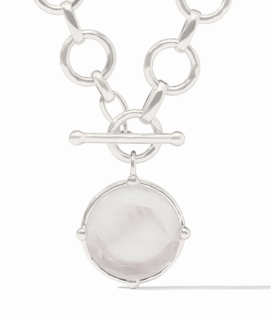Honeybee Demi Necklace - Iridescent Clear Crystal - OS - Julie Vos - Gaines Jewelers