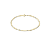 Hope Joy Pattern 2mm Bead Bracelet - Milkshake - Enewton - Gaines Jewelers