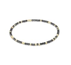 Hope Unwritten Silver Faceted Hematite 2mm Extends - enewton - Gaines Jewelers