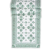 Iberian Border 18" x 90" Table Runner - Evergreen - Juliska - Gaines Jewelers