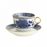 Imperial Blue Tea Cup & Saucer Set - Mottahedeh - Gaines Jewelers