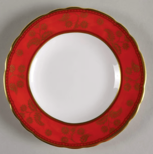 * India Bread & Butter Plate - Royal Crown Derby - Gaines Jewelers