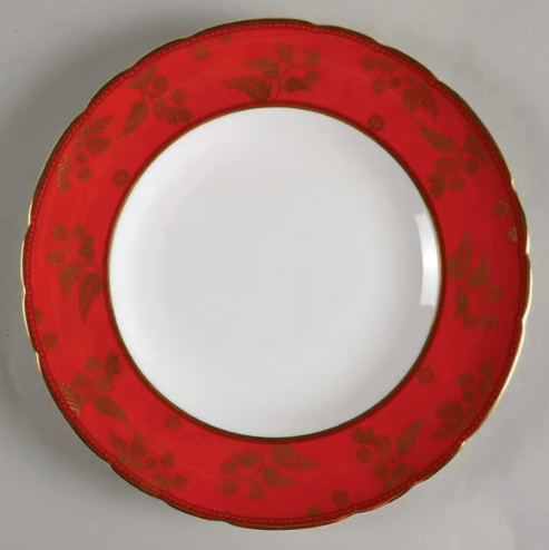 * India Dinner Plate - Royal Crown Derby - Gaines Jewelers