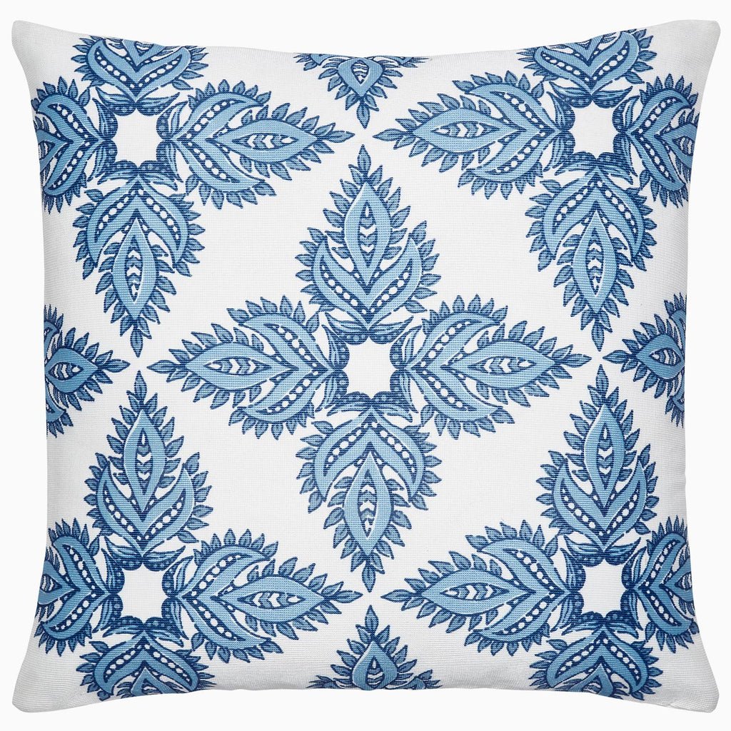 John Robshaw - Maira Indigo Pillow 22x22 - Gaines Jewelers