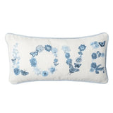 Juliska Field of Flowers Chambray 11 inch x 22 inch Pillow - Gaines Jewelers
