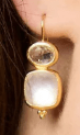Kaleidoscope Earring - Iridescent Clear Crystal - OS - Gaines Jewelers