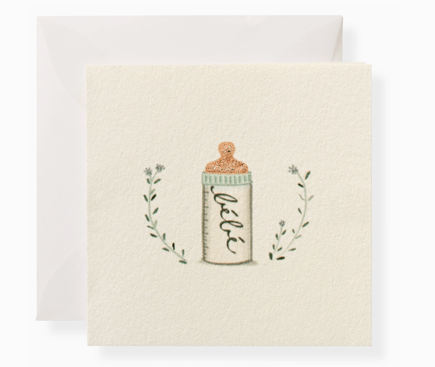 Karen Adams Designs - Baby Bottle Individual Gift Enclosure - Gaines Jewelers