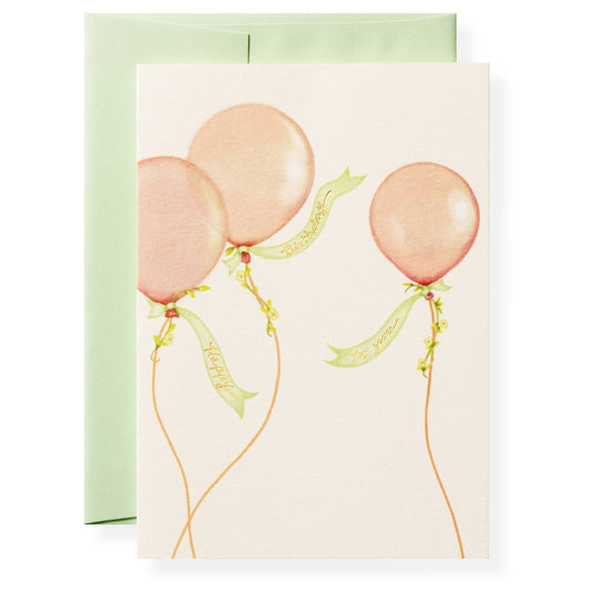 Karen Adams Designs - Balloons Greeting Card - Gaines Jewelers