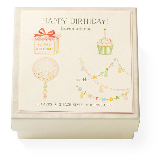 Karen Adams Designs - Birthday Cupcake Individual Gift Enclosure - Gaines Jewelers