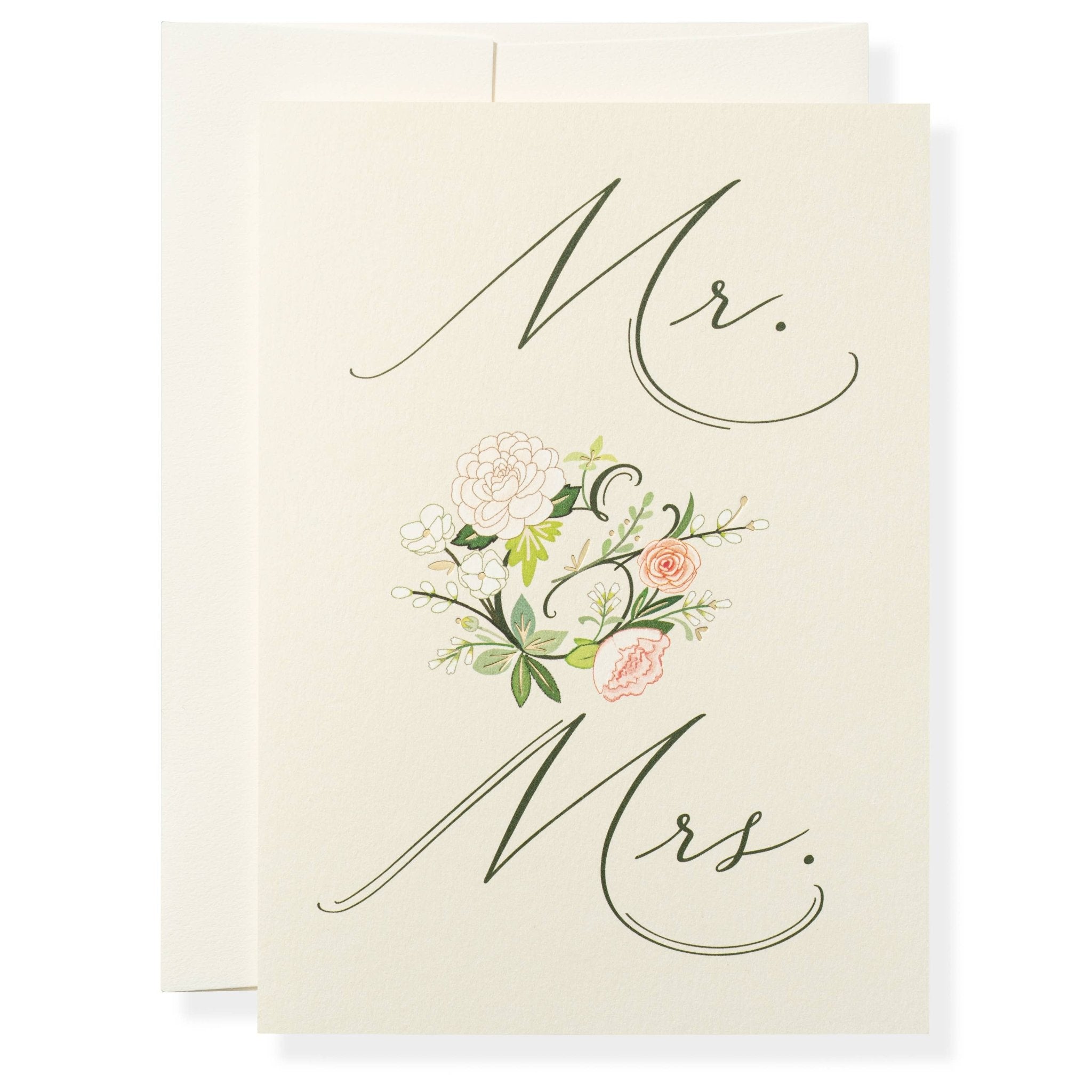 Karen Adams Designs - Mr. &. Mrs. Greeting Card - Gaines Jewelers