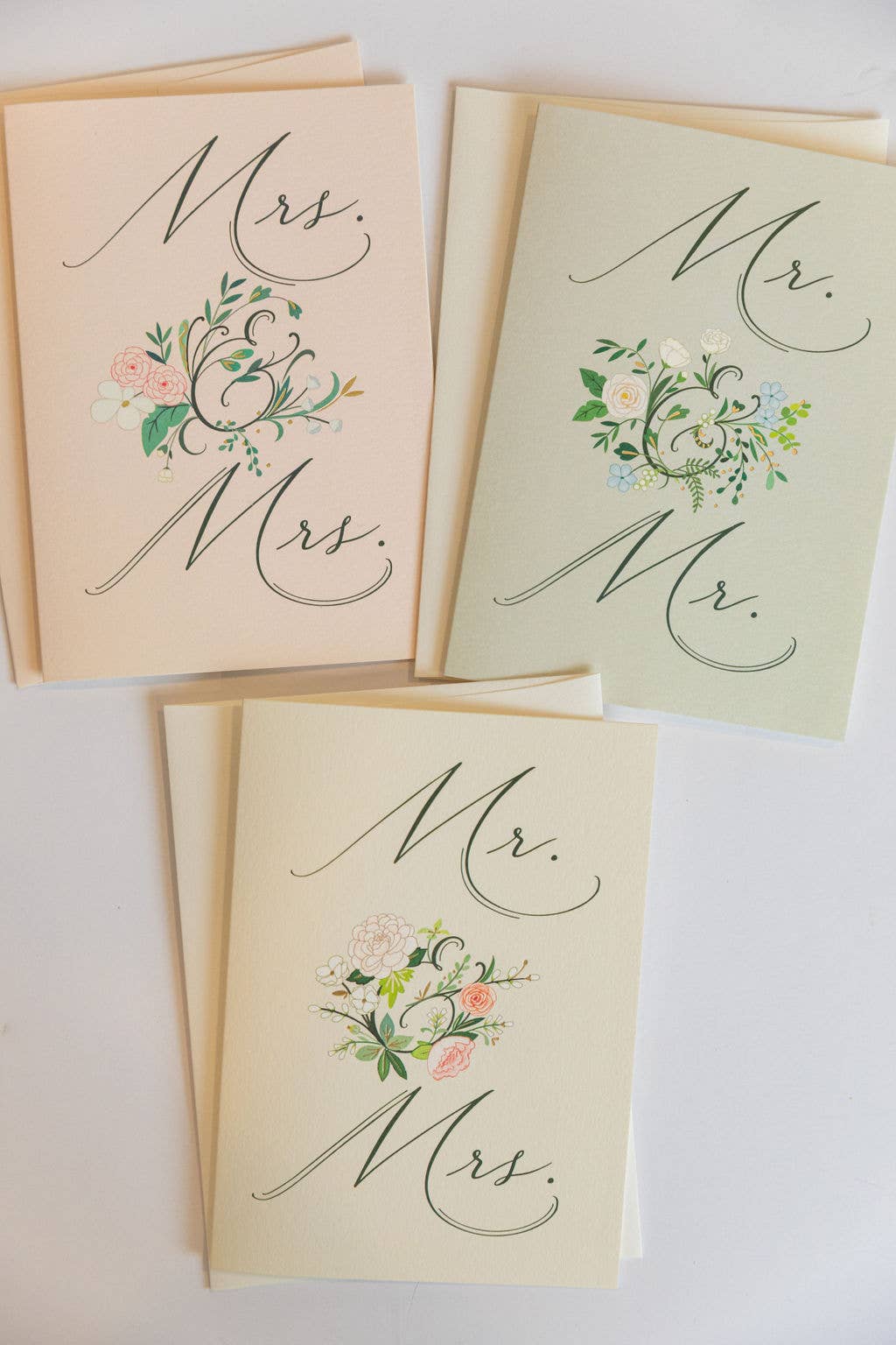 Karen Adams Designs - Mr. &. Mrs. Greeting Card - Gaines Jewelers
