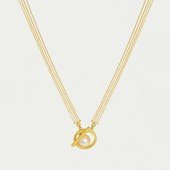Laguna Layered Statement Chain - Gold/Pearl - Dean Davidson - Gaines Jewelers
