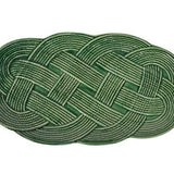 Le Panier Mystic Knot 15" Hostess Tray - Basil - Juliska - Gaines Jewelers