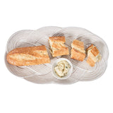 Le Panier Mystic Knot 15" Hostess Tray - Whitewash - Juliska - Gaines Jewelers