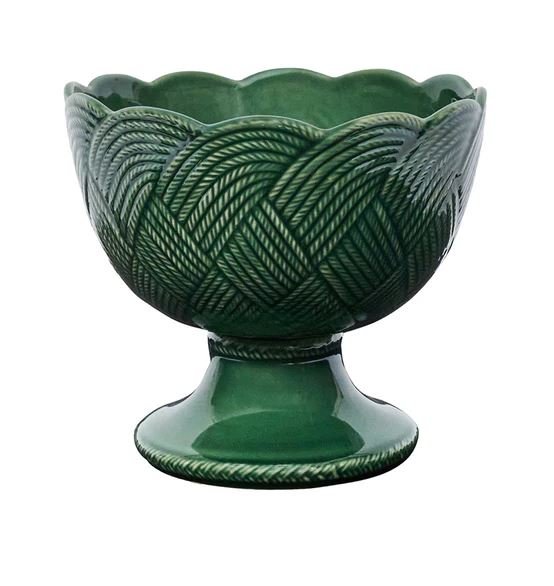 Le Panier Mystic Knot Footed Bowl - Basil - Juliska - Gaines Jewelers