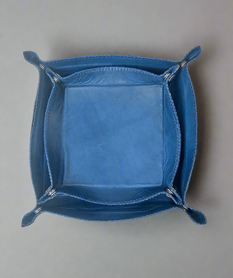 Llaves + Bolsillo Catch All Tray Set - Blue - Bati - Gaines Jewelers