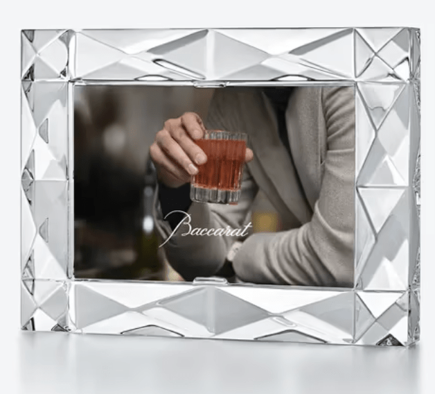 Louxor Horizontal Photo Frame - Baccarat - Gaines Jewelers