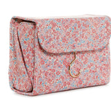 Luxe Hanging Toiletry Case - Marseille with Pink Pinstripe - Trvl Design - Gaines Jewelers