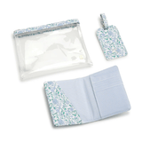 Luxe Saffiano 3 Piece Travel Set - Hamptons Floral - Trvl Design - Gaines Jewelers