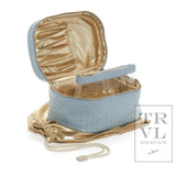 Luxe Train 2 Woven Case - Bleu - TRVL Design - Gaines Jewelers