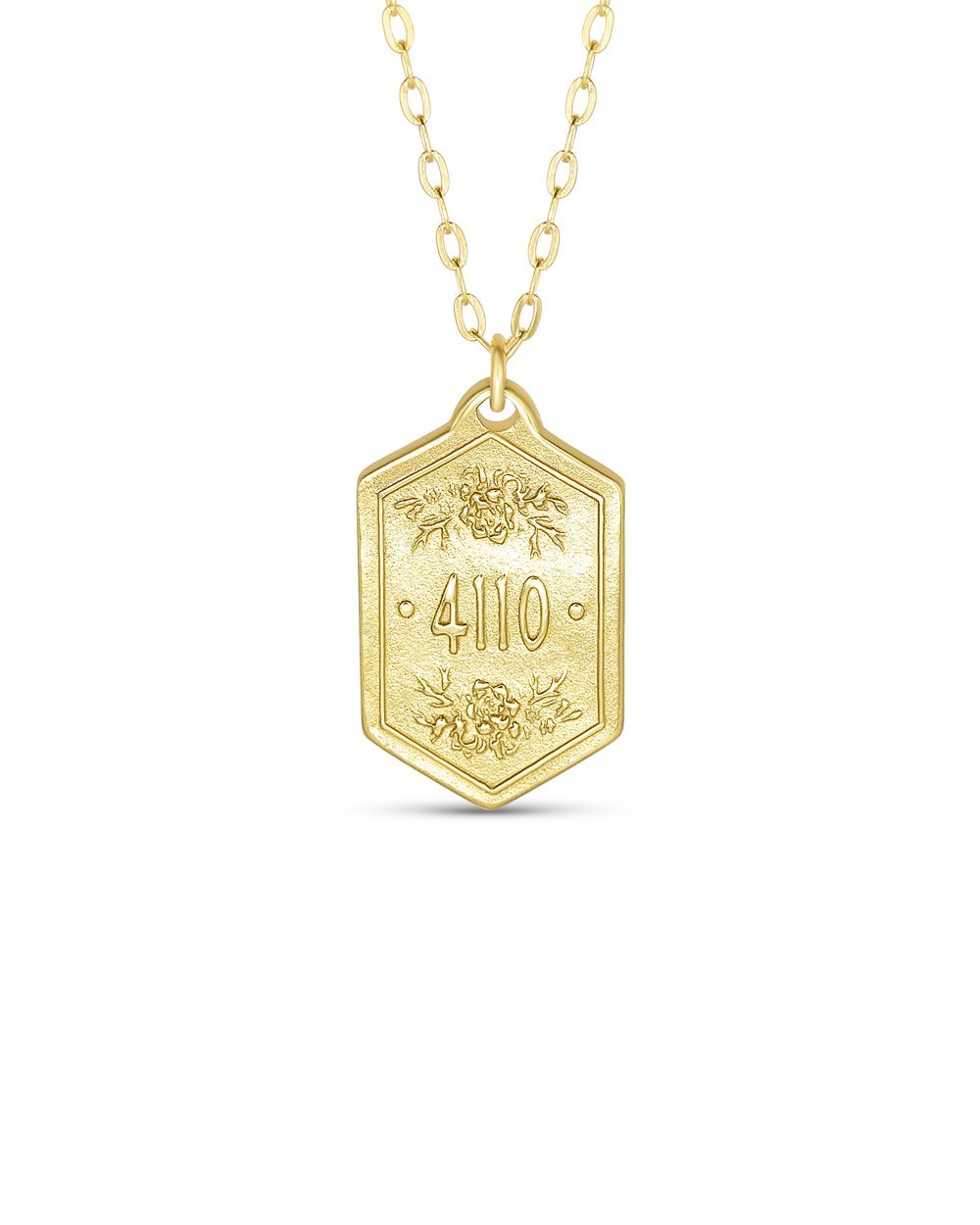 Madison Sterling - Original Pendant Necklace Isaiah 41:10 (22") - Gaines Jewelers