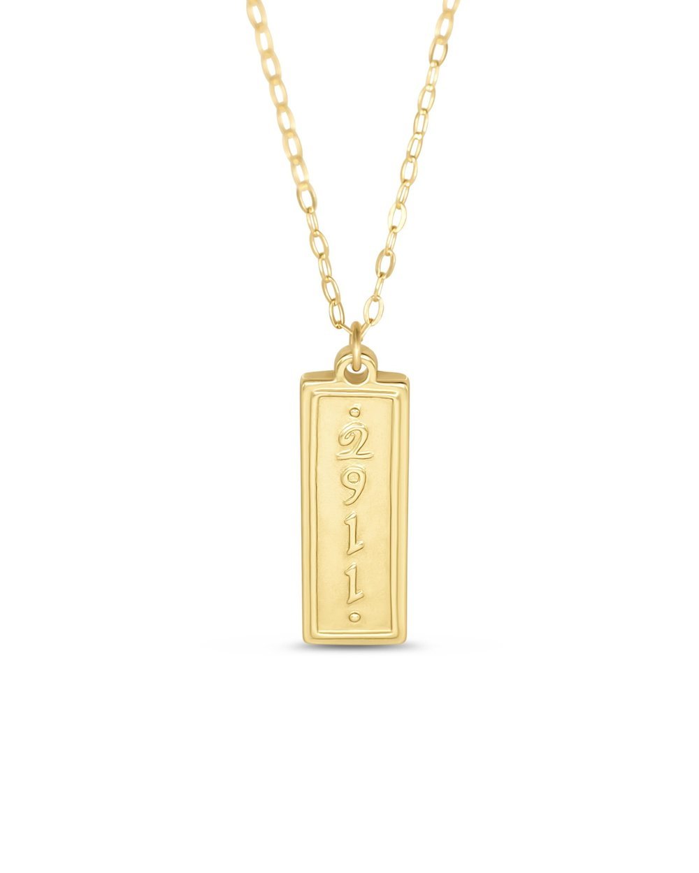 Madison Sterling - Original Pendant Necklace Jeremiah 29:11 (22") - Gaines Jewelers