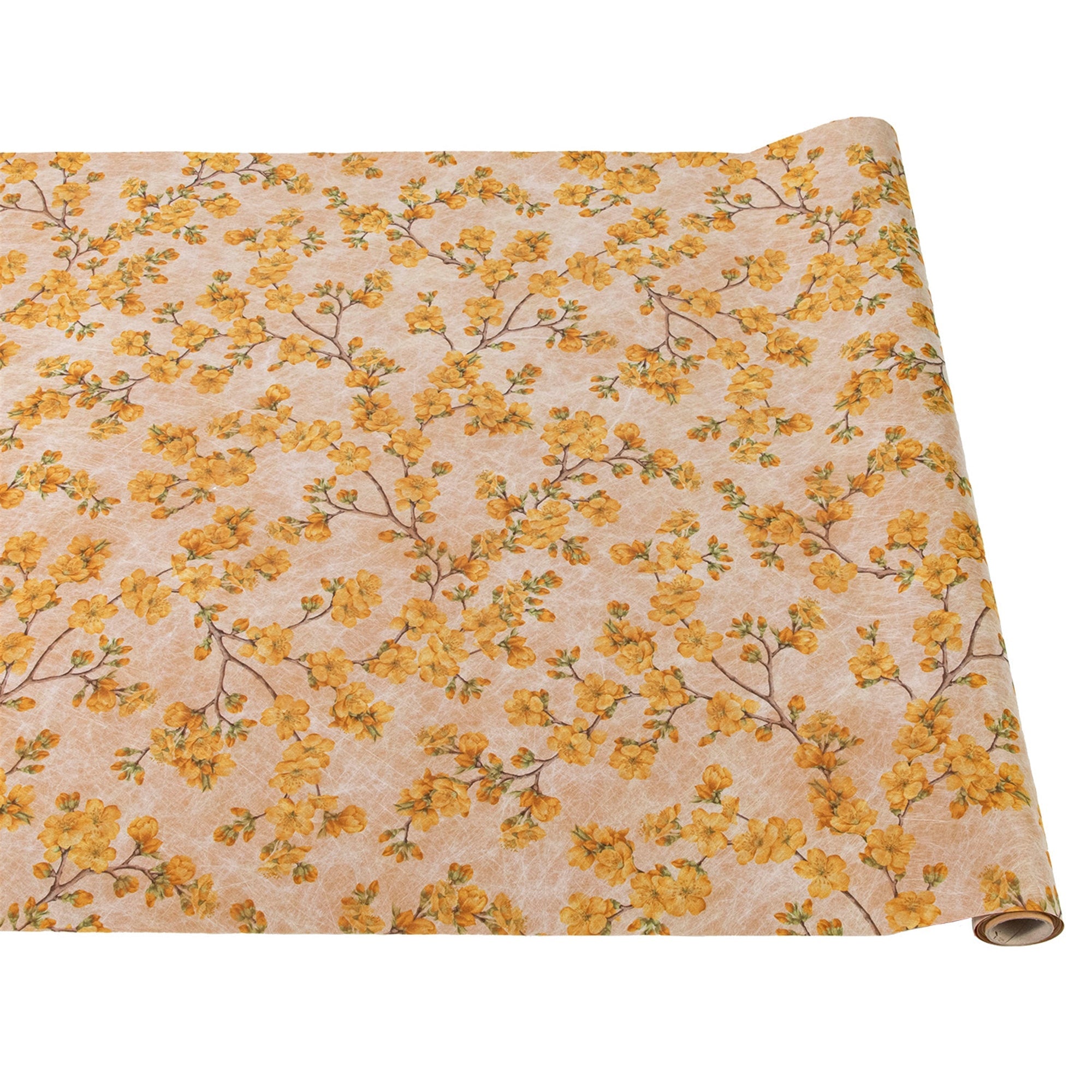 Marigold Cherry Blossom Runner - 30" x 18' - Hester & Cook - Gaines Jewelers