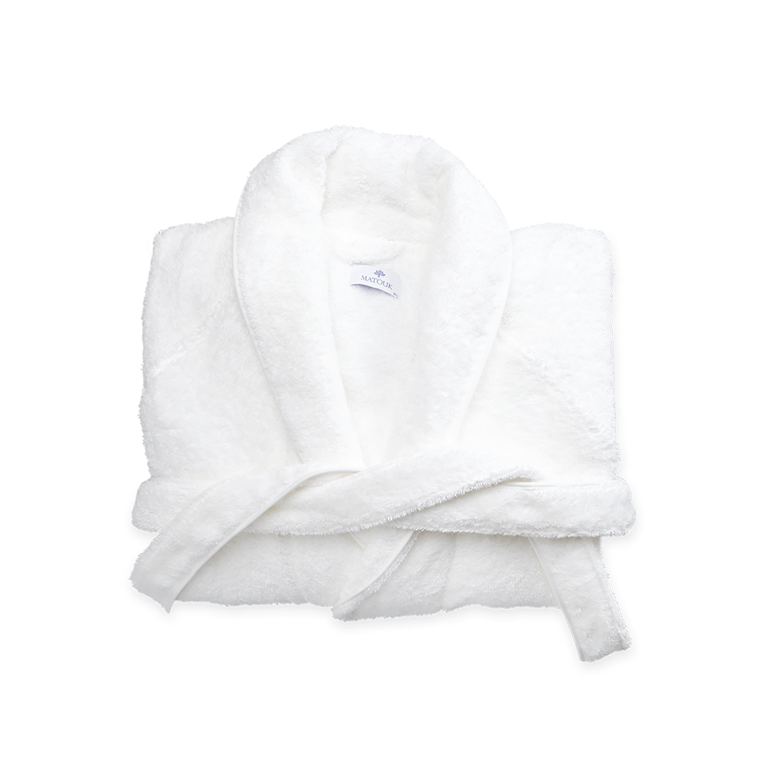 Matouk - Cario Robe (White & White) - Gaines Jewelers