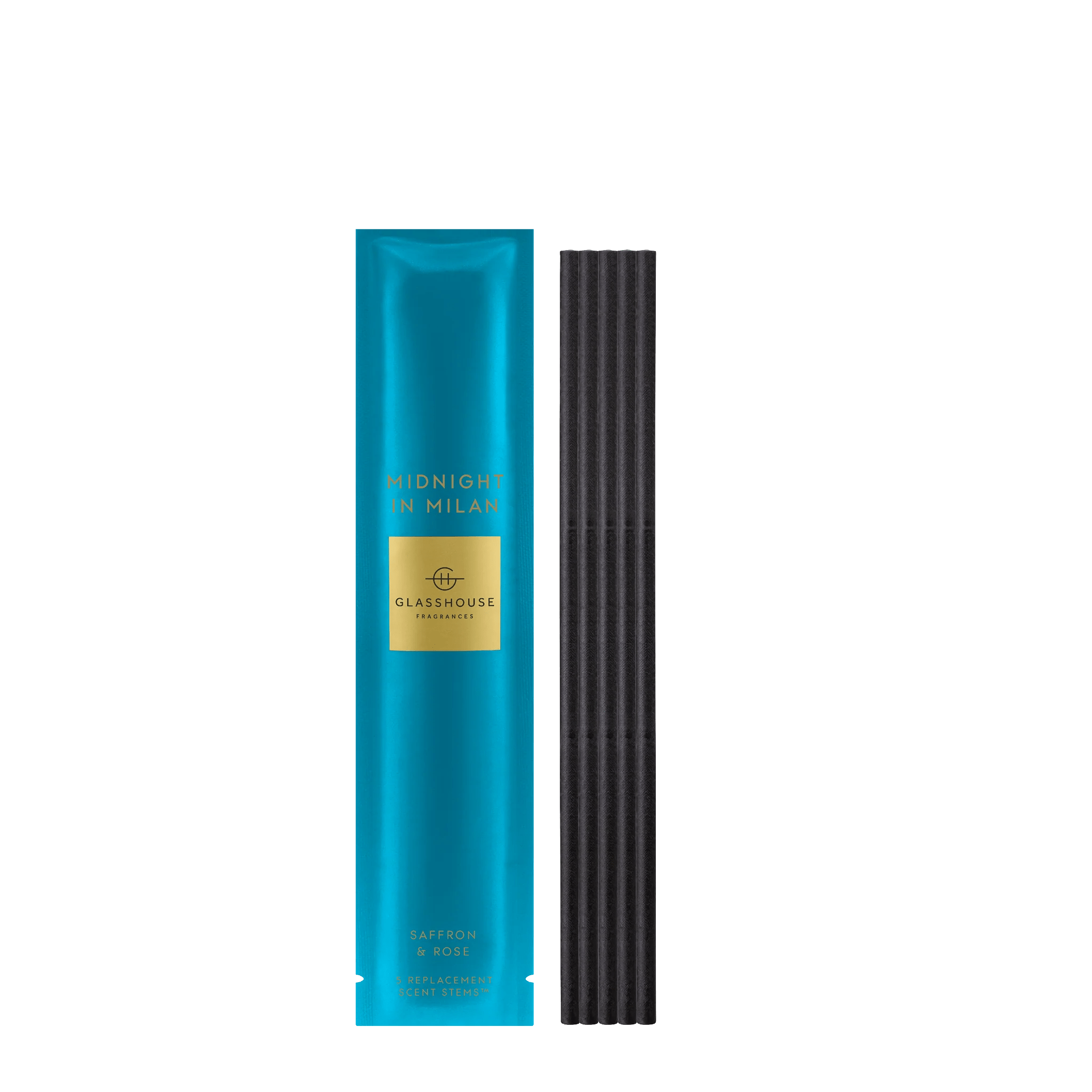 Midnight in Milan Replacement Scent Stems - Glasshouse Fragrances - Gaines Jewelers