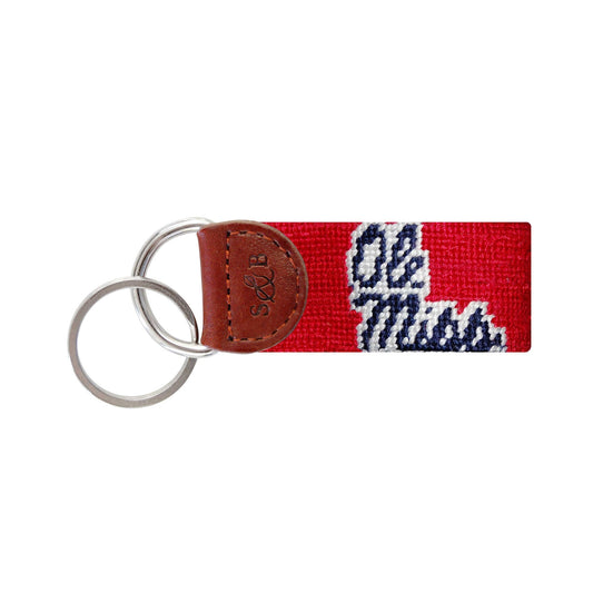 Mississippi Key Fob Red - Gaines Jewelers