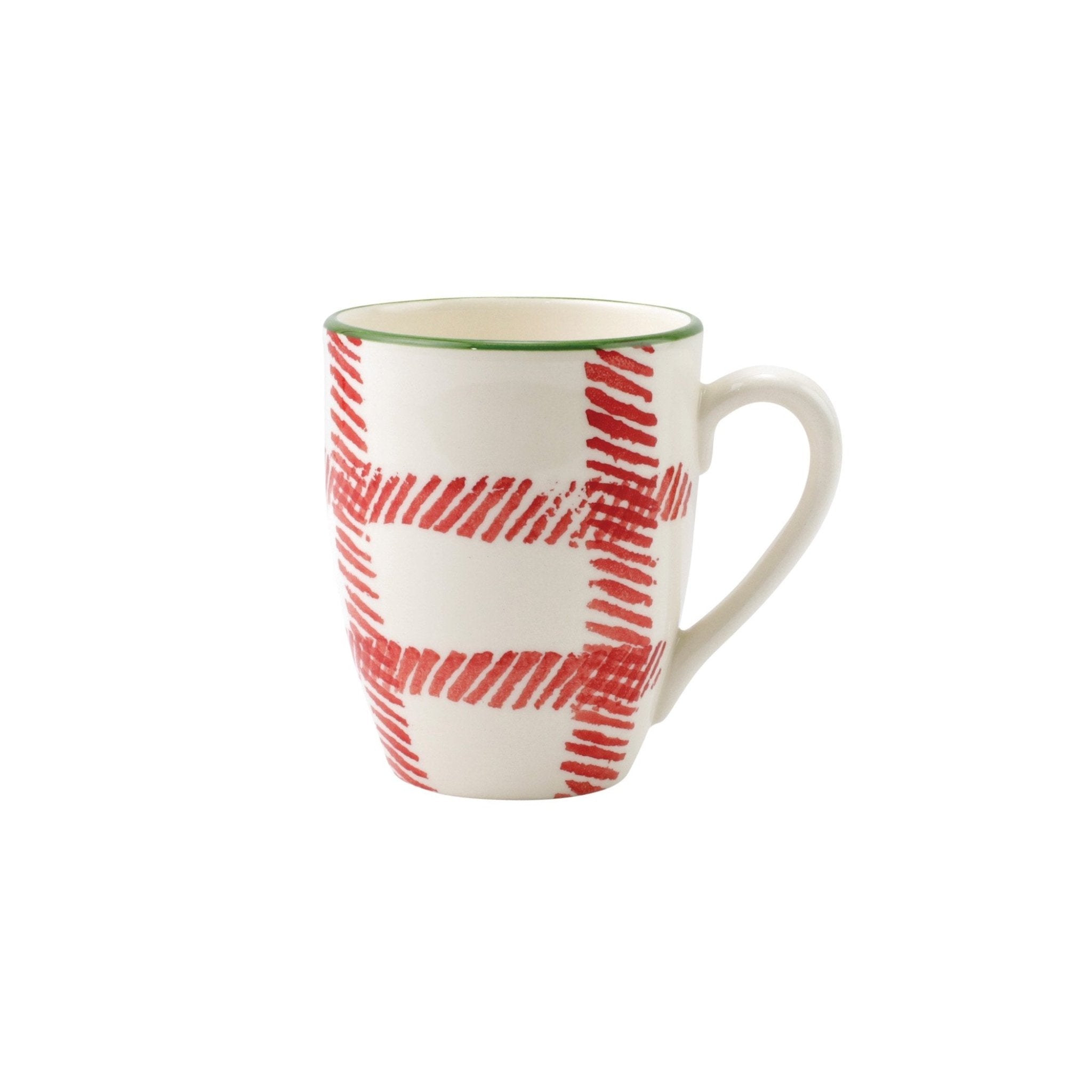 Mistletoe Plaid Mug - Gaines Jewelers