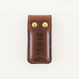 Money Clip - Dark Brown - Clayton & Crume - Gaines Jewelers