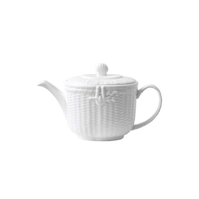 Nantucket Basket Teapot - Wedgwood - Gaines Jewelers