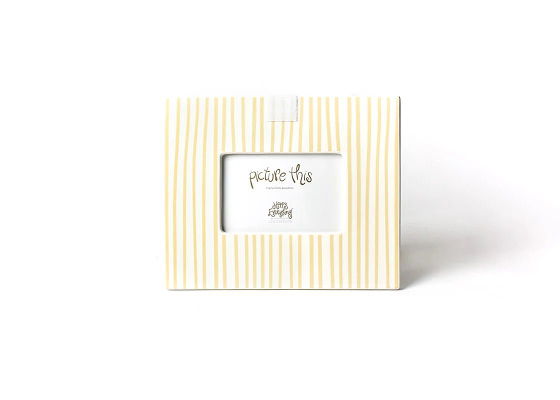 Neutral Skinny Stripe Mini 11 Frame - Happy Everything - Gaines Jewelers