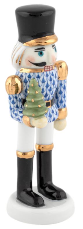 Nutcracker With Christmas tree - Herend - Gaines Jewelers