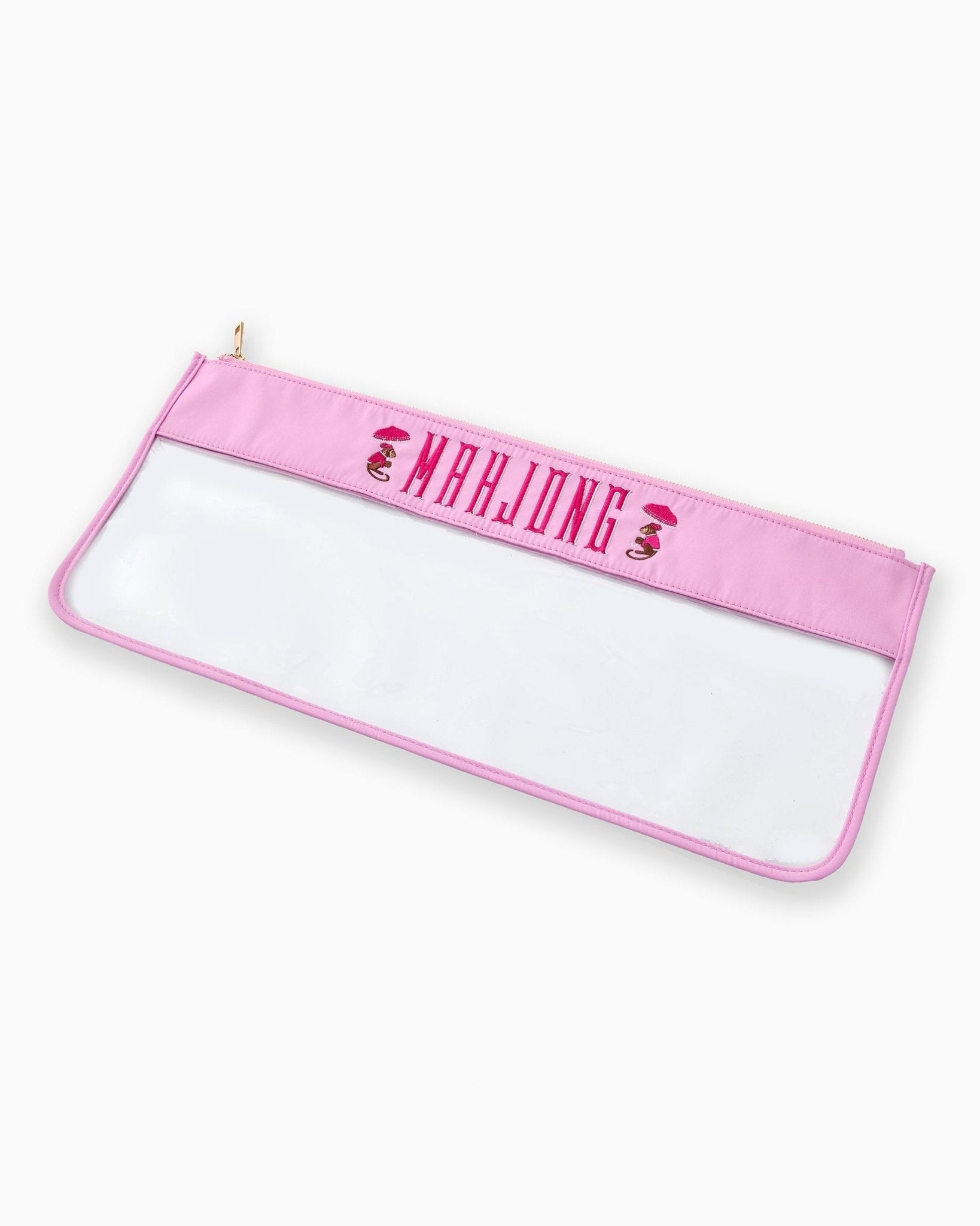 Oh my Mahjong - Cotton Candy Monkey Mahjong Bag - Gaines Jewelers