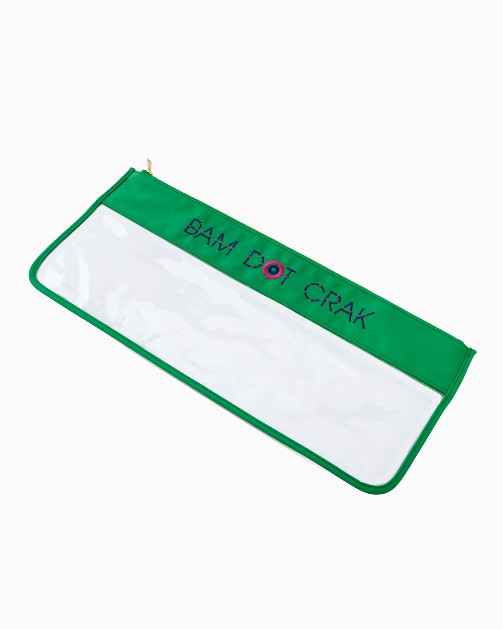 Oh my Mahjong - Kelly Green Bam Dot Crak Bag - Gaines Jewelers