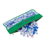 Oh my Mahjong - Kelly Green Bam Dot Crak Bag - Gaines Jewelers