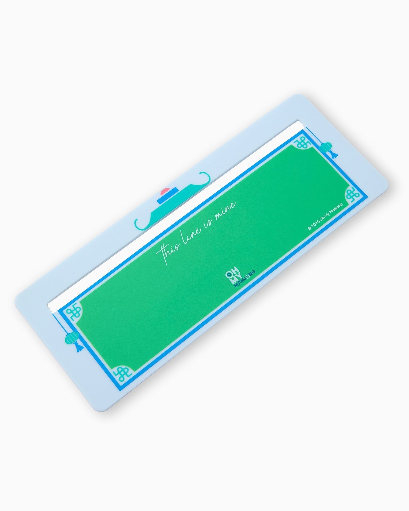 Oh my Mahjong - Light Blue Line Finder - Gaines Jewelers