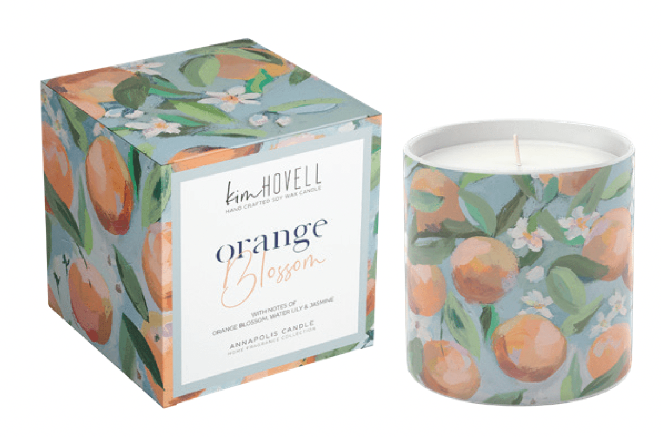 Orange Blossom Boxed Candle - Annapolis Candle - Gaines Jewelers