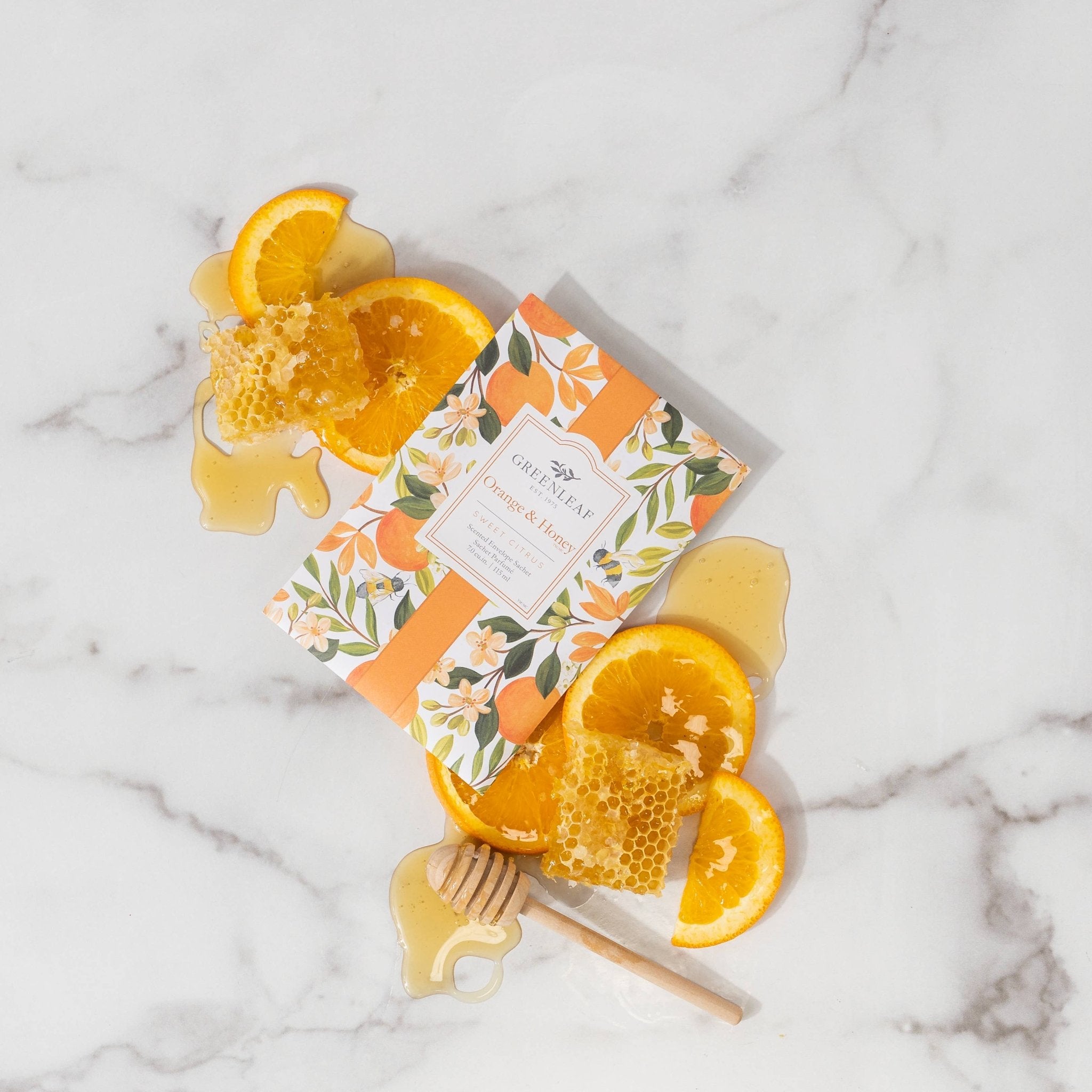 Orange & Honey Large Sachet - Greenleaf Gifts - Gaines Jewelers