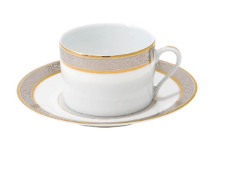 Orleans Tea Saucer - Philippe Deshoulieres - Gaines Jewelers
