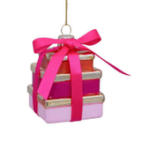 Ornament Glass Gifts w/ Bow - Vondels - Gaines Jewelers