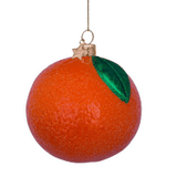 Ornament Glass Orange - Vondels - Gaines Jewelers