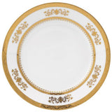 Orsay White Salad Plate - Deshoulieres - Gaines Jewelers