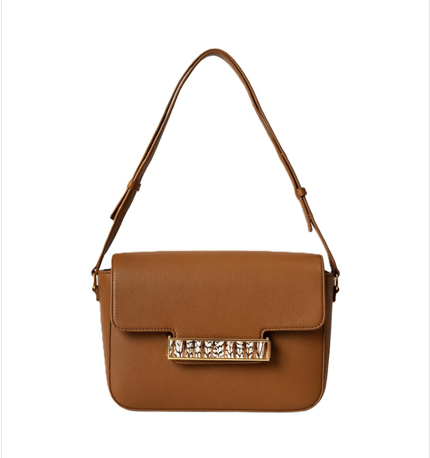 Oxford Crossbody Bag - Tan - Quail - Brackish - Gaines Jewelers