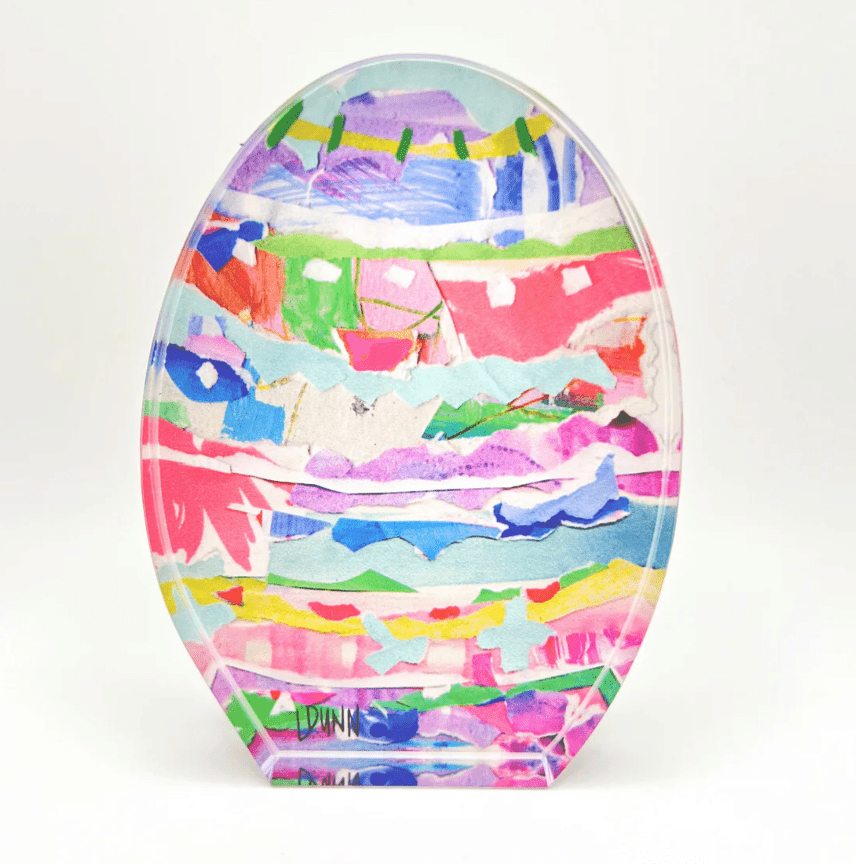 Pastel Acrylic Easter Egg - Lauren Dunn - Gaines Jewelers