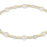 Pearl Sincerity Pattern 3mm/4mm Bead Bracelet - Hot Mess SS25 - Enewton - Gaines Jewelers