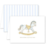 Petit Jouet Cheval Bleu Baby - Dogwood Hill - Gaines Jewelers