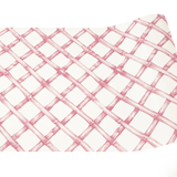 Pink Lattice Stripe Runner - Hester & Cook - Gaines Jewelers